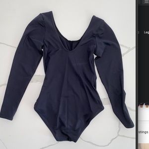 BlackMilk, Matte Long Sleeve Bodysuit LIMITED